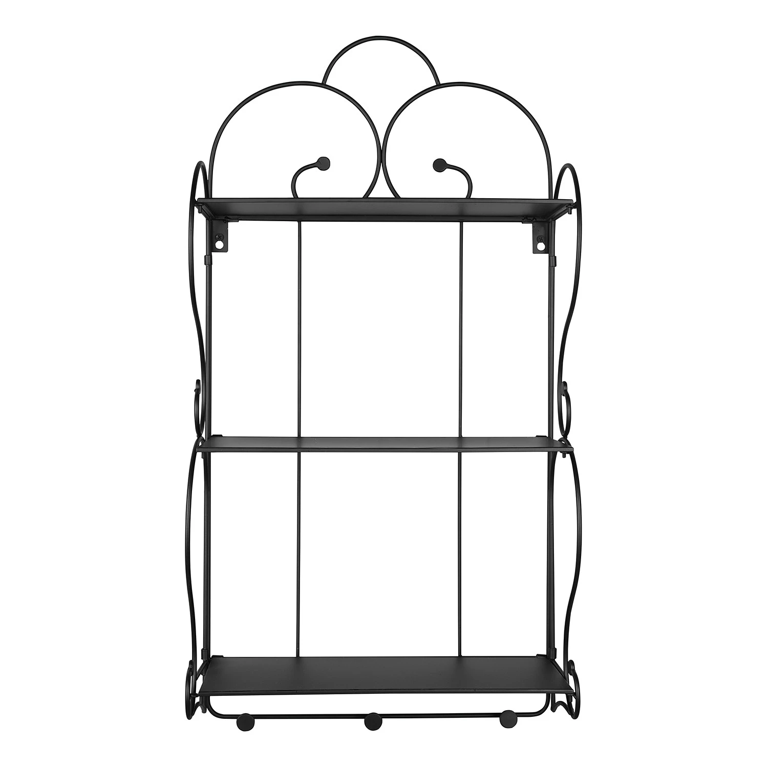 Loftscape Étagères murales Konstanze - Métal - Noir – Image 7