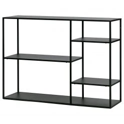 Red Living Étagère Wilton - Métal - Noir