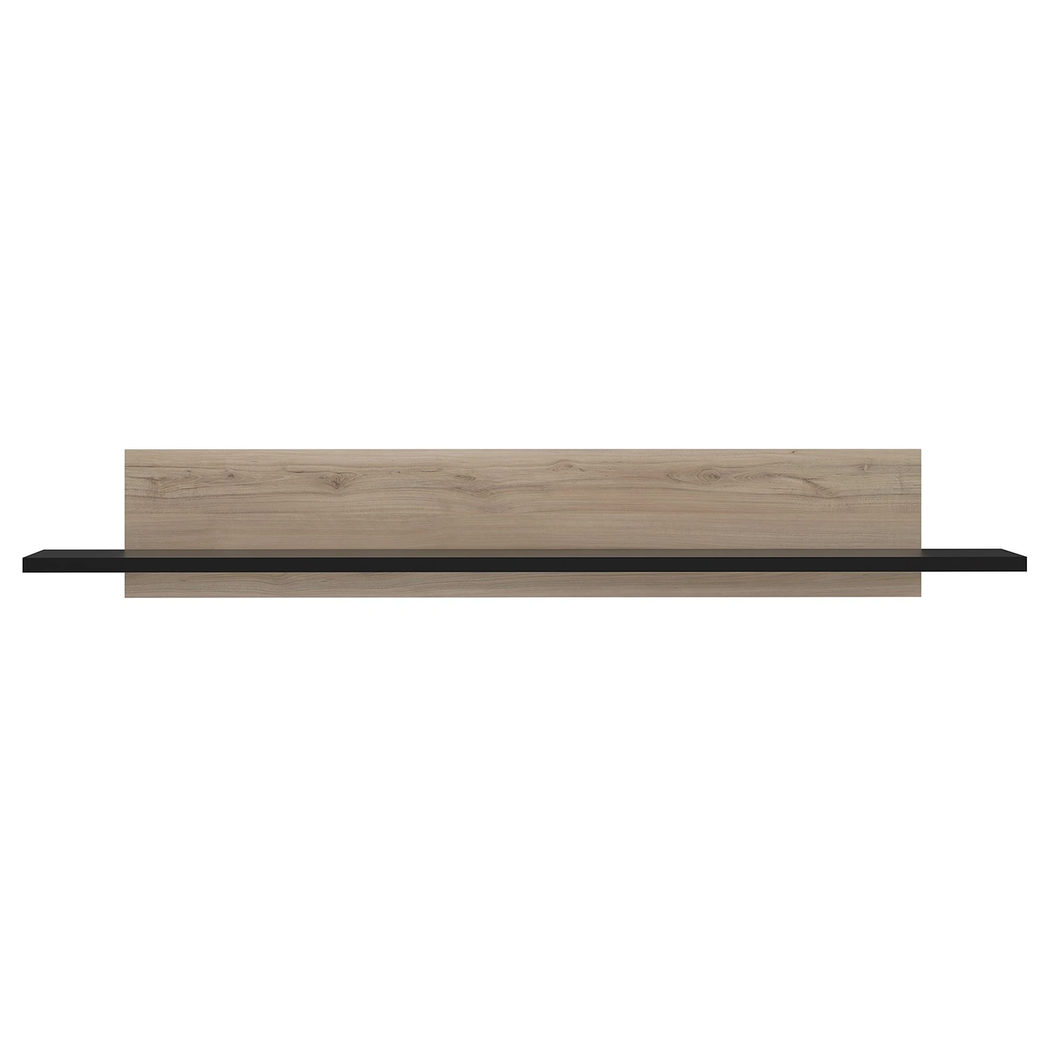 Loftscape Étagère murale Piemont - Noir / Imitation chêne Bianco – Image 3