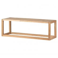 WENKO Étagère murale Ferrara - Noyer massif