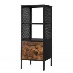 Red Living Étagère Mocksville - Marron / Noir