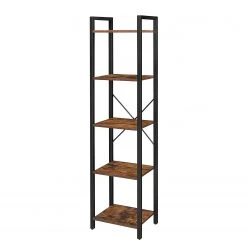 Red Living Étagère Leesville X - Marron / Noir