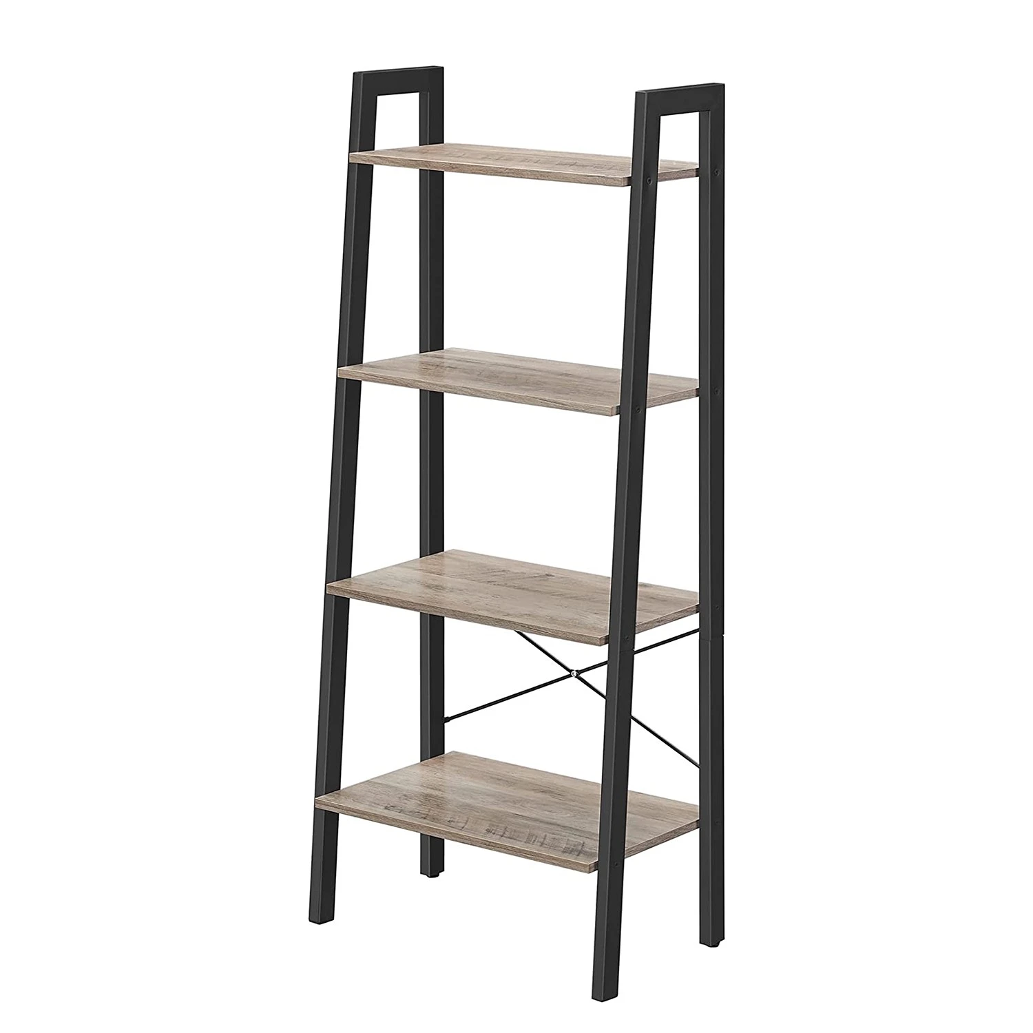 Red Living Étagère Leesville XII - Marron clair / Noir