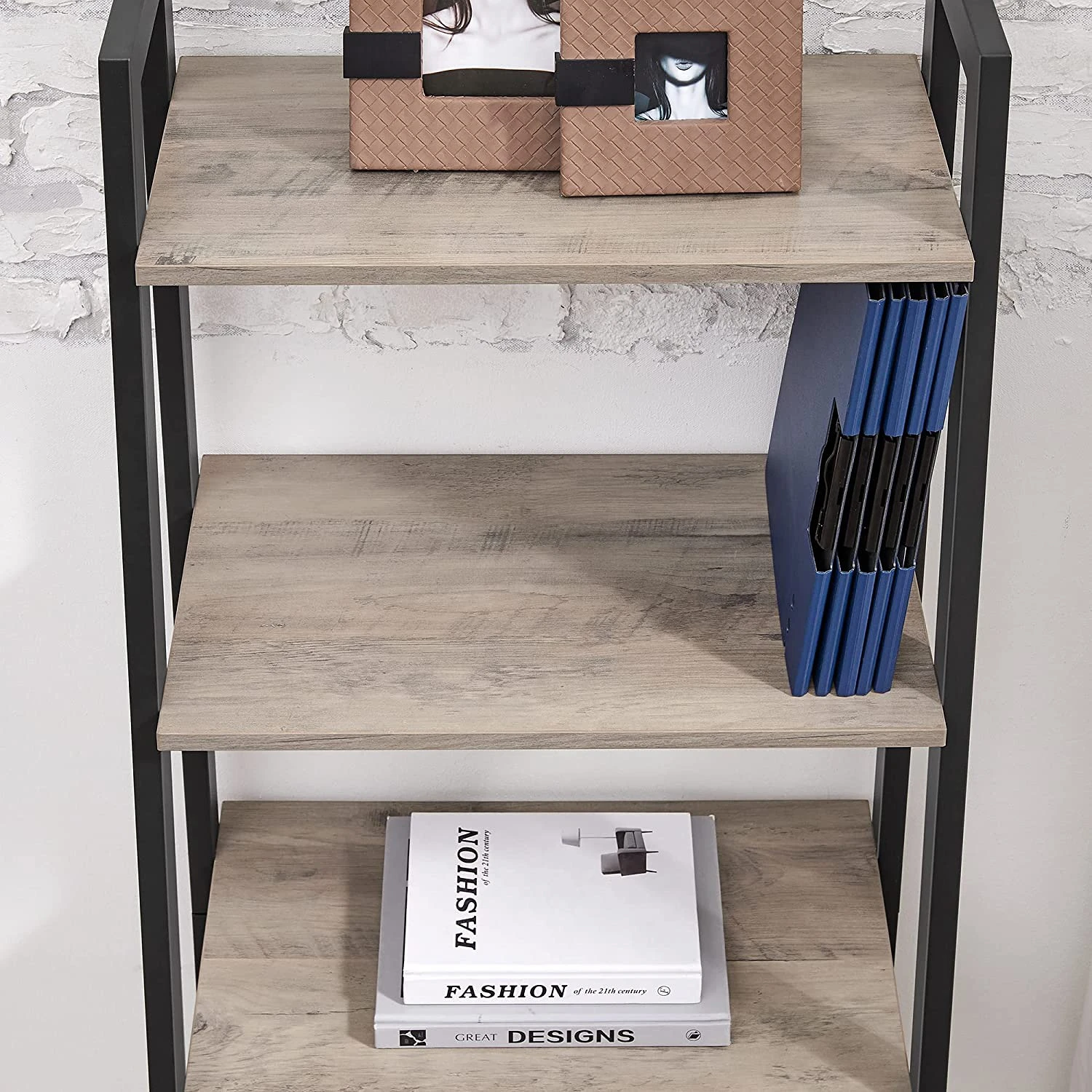 Red Living Étagère Leesville XII - Marron clair / Noir – Image 3