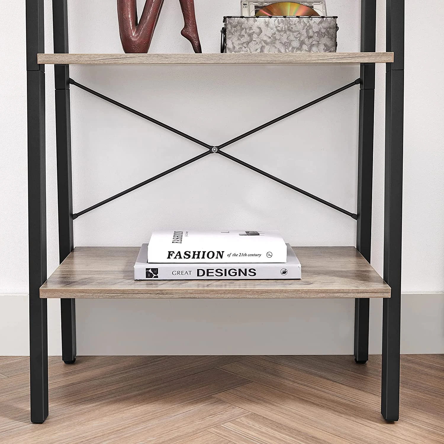 Red Living Étagère Leesville XII - Marron clair / Noir – Image 5