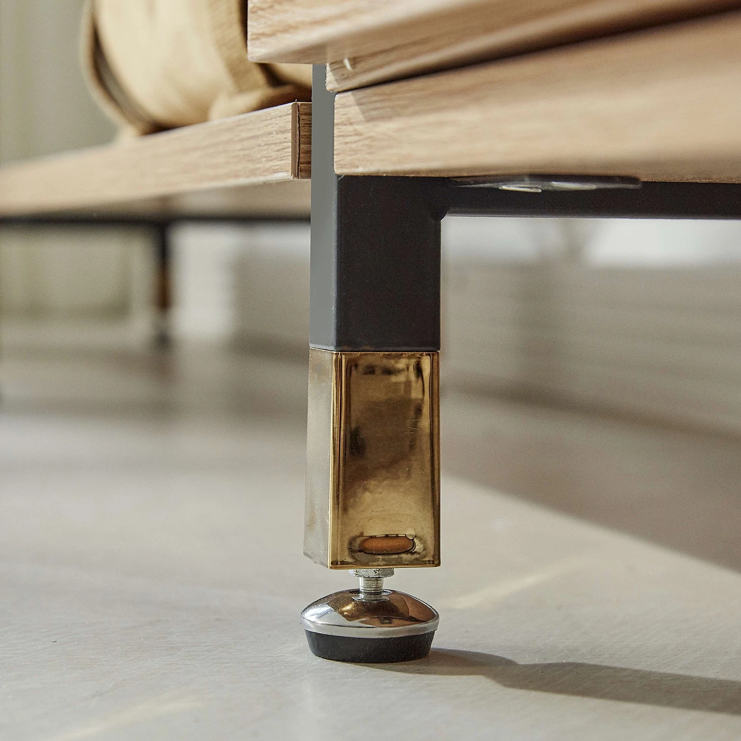 Red Living Étagère Ruoms III - Imitation acacia / Noir – Image 6