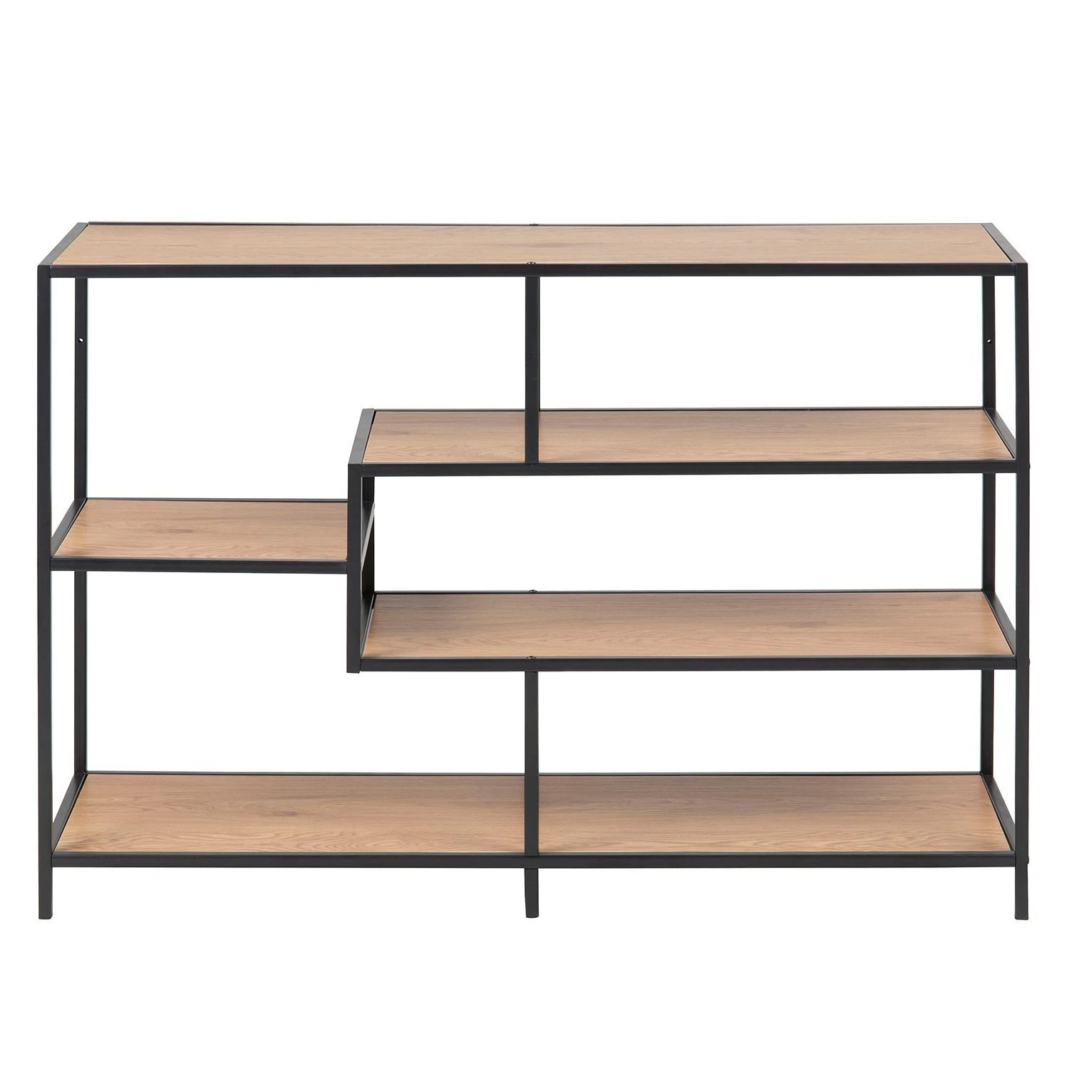 Red Living Étagère Coogee II - Imitation chêne / Noir – Image 5