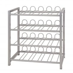 Home Design Range-bouteilles Dundalk 1,5l - Couleur aluminium