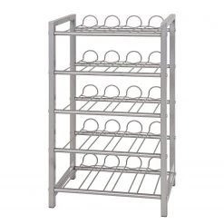 Home Design Range-bouteilles Dundalk 0,5L - Couleur aluminium