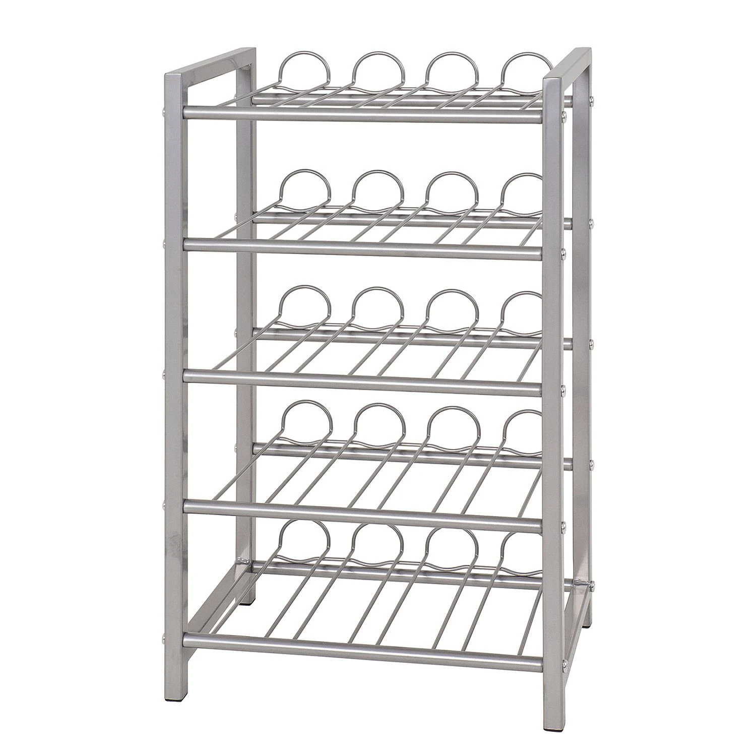 Home Design Range-bouteilles Dundalk 0,5L - Couleur aluminium