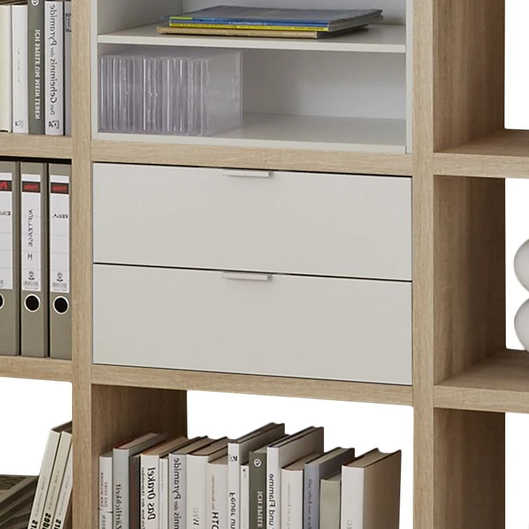 Fredriks Etagère Concept III - Imitation chêne / Blanc – Image 5