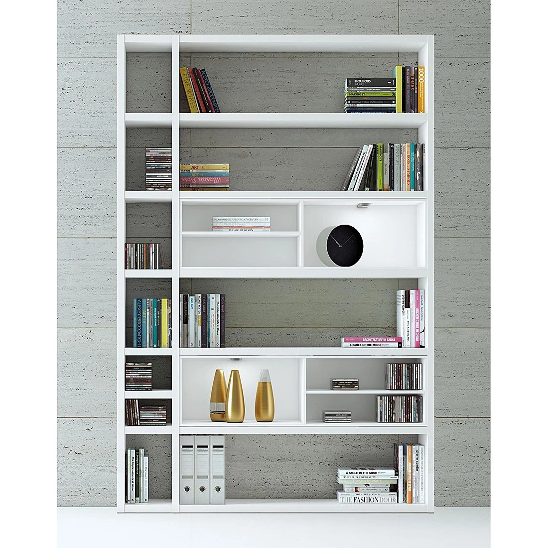 Loftscape Etagère Emporior I - Blanc crème - Avec éclairage – Image 2