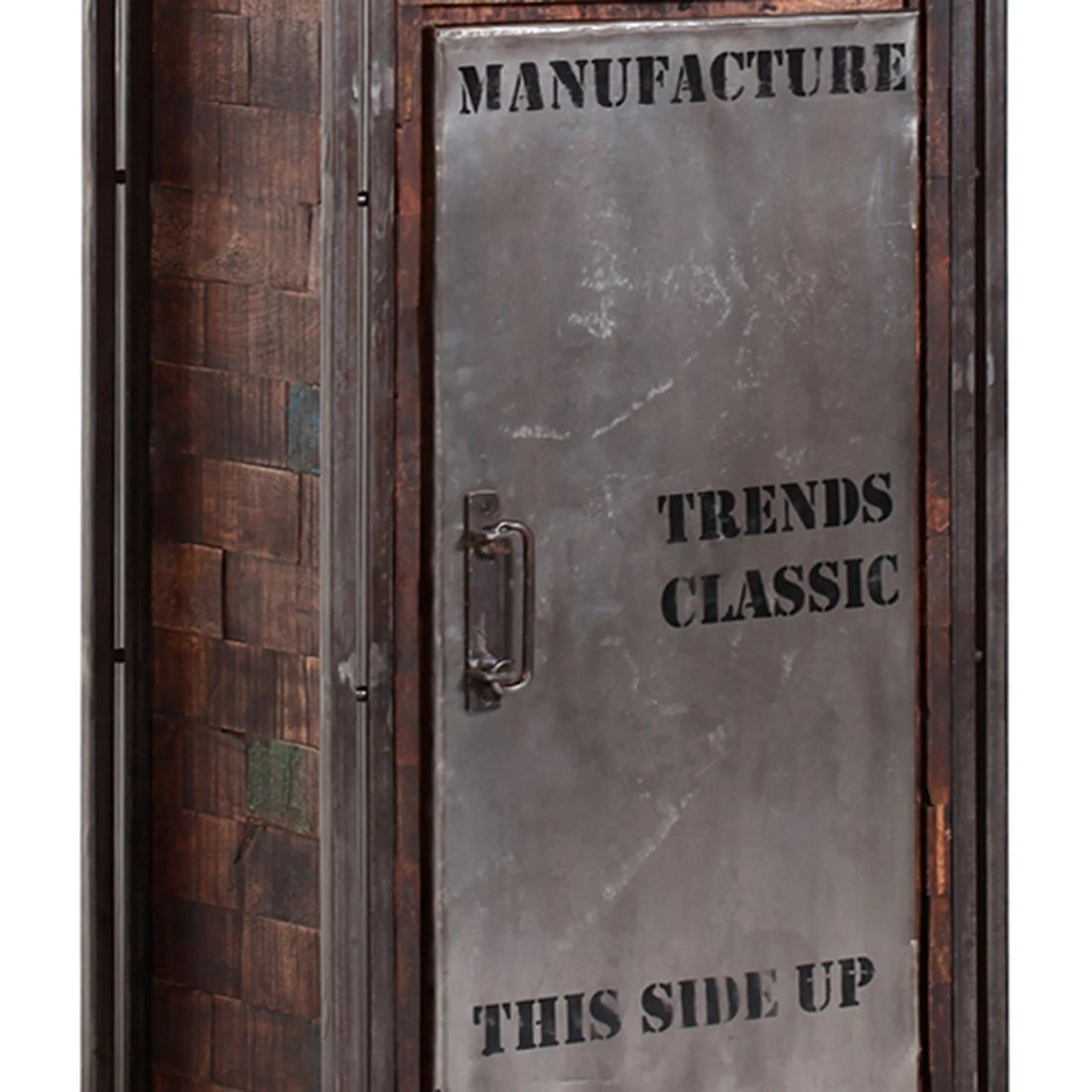 Red Living Etagères Factory I - Manguier massif - Verni – Image 2