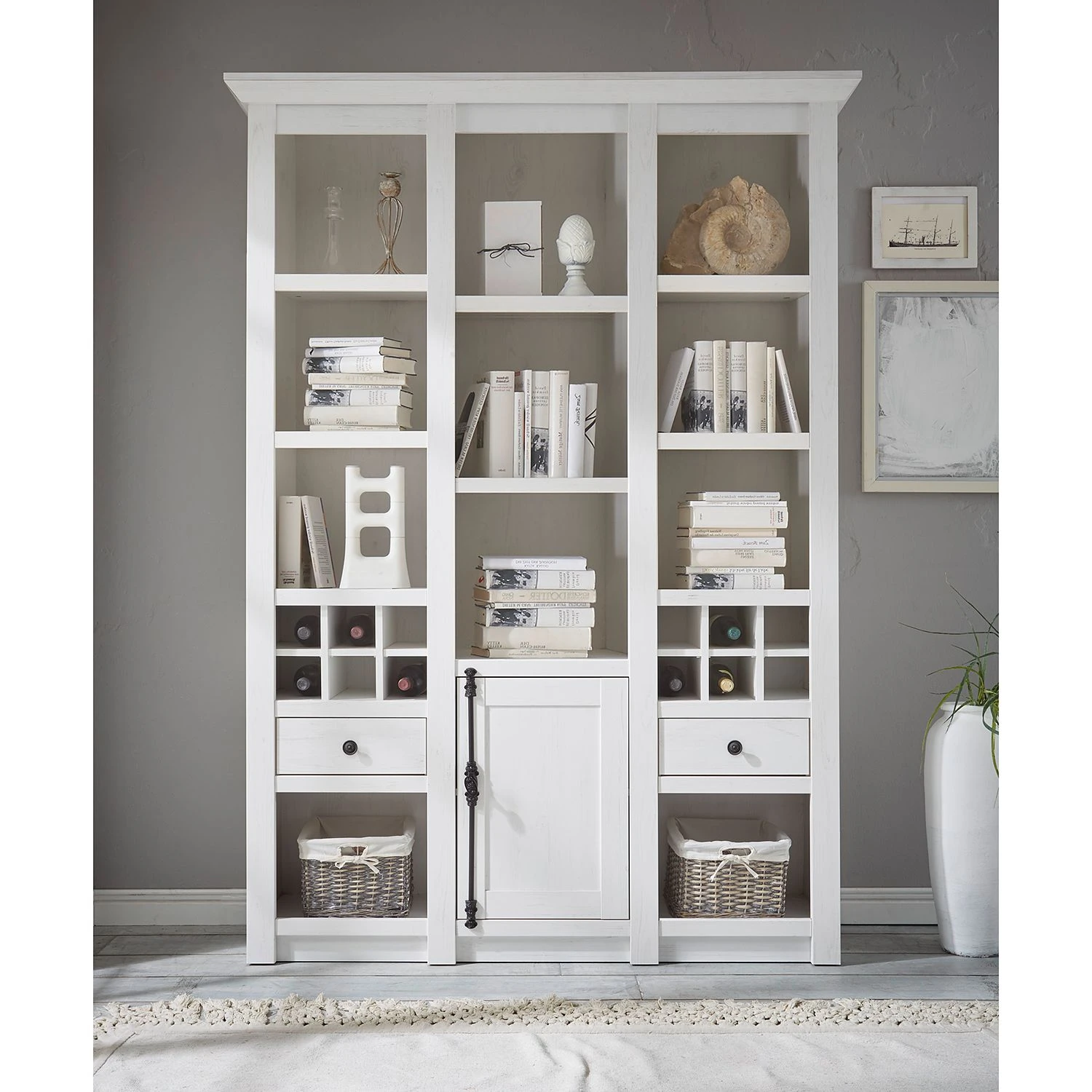 Maison Belfort Étagère Geestland II - Imitation pin blanc – Image 2