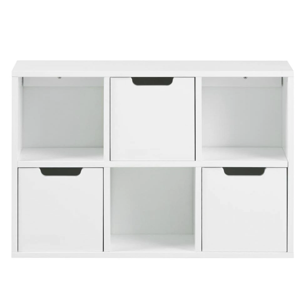 Mørteens Étagère Nees - Chêne partiellement massif Blanc