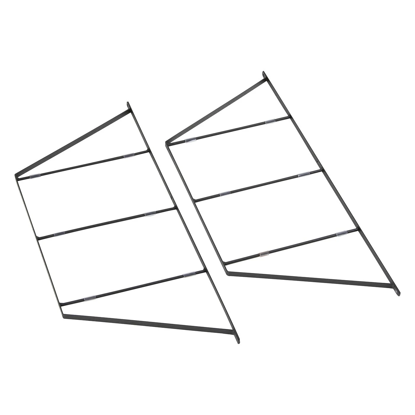 Mørteens Étagère Oxbow I - Paulownia massif / Métal - Paulownia / Noir – Image 13