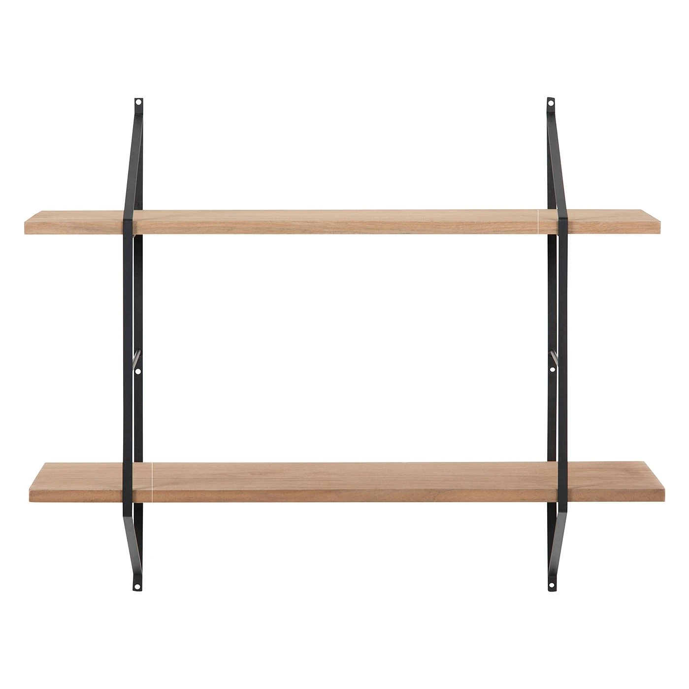 Mørteens Étagère Oxbow II - Paulownia massif / Métal - Paulownia / Noir – Image 4