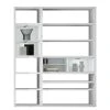 Loftscape Etagère Emporior II.B - Blanc brillant / Blanc - Avec éclairage