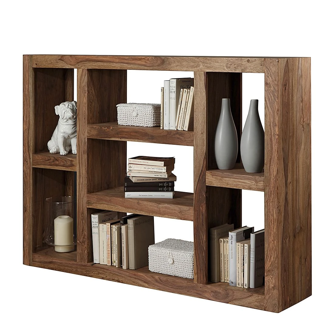 Wolf-Möbel Étagère de séparation Yoga VI - Sheesham massif